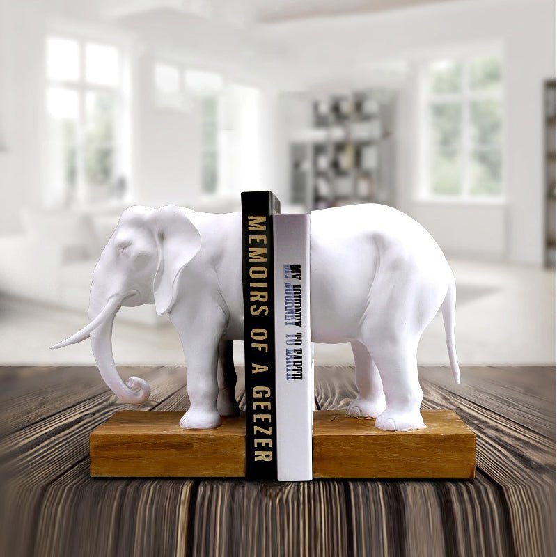 Nordic Bookends Bookshelf Decoration Creative Study Cabinet Office Decoration Model Room Desktop Decoration American Book Stand | Decor Gifts and More