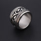 Men's Stainless Steel Ring Dragon Circle | Decor Gifts and More