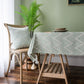 Waterproof wave triangle jacquard tablecloth | Decor Gifts and More