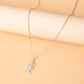 Stainless Steel Fishbone Pendant Necklace | Decor Gifts and More