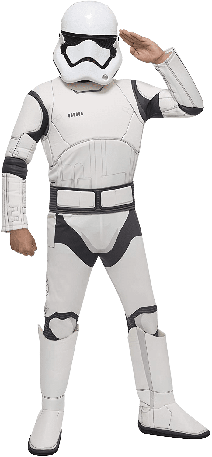 Star Wars VII: The Force Awakens Deluxe Child's Stormtrooper Costume and Mask | Decor Gifts and More