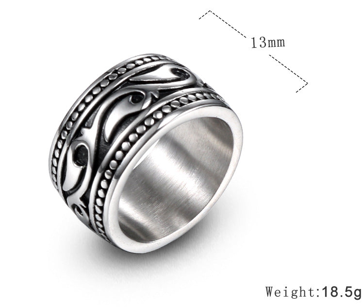 Stainless steel ring