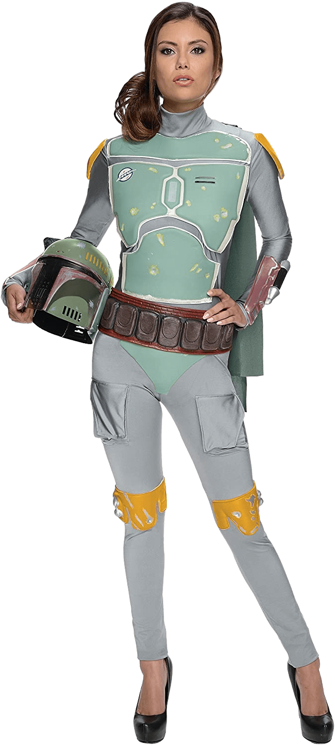 Women's Star Wars Boba Fett Deluxe Costume Jumpsuit | Decor Gifts and More