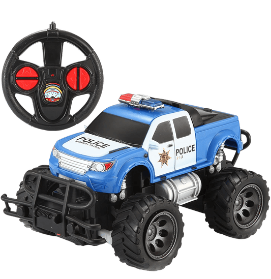 Joyin Toy RC Remote Control Police Car Monster Truck Radio Control Kids Police Toy Cars | Decor Gifts and More