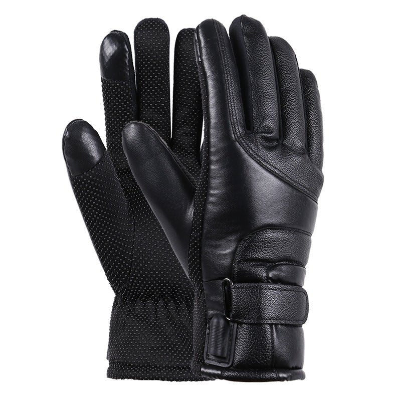 Winter Electric Heated Gloves Windproof Cycling Warm Heating Touch Screen Skiing Gloves | Decor Gifts and More