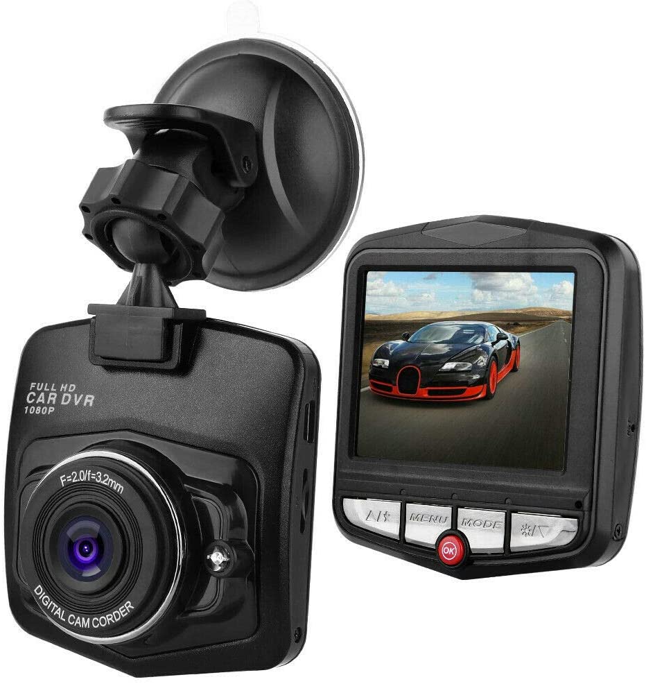 Mini Dash Cam Car DVR Dashboard Camera Dashcam Full HD 1080P Rechargeable 170 Degree Wide Angle Motion Detection Infrared Night Vision G Sensor Driving Recorder With Parking Monitoring | Decor Gifts and More