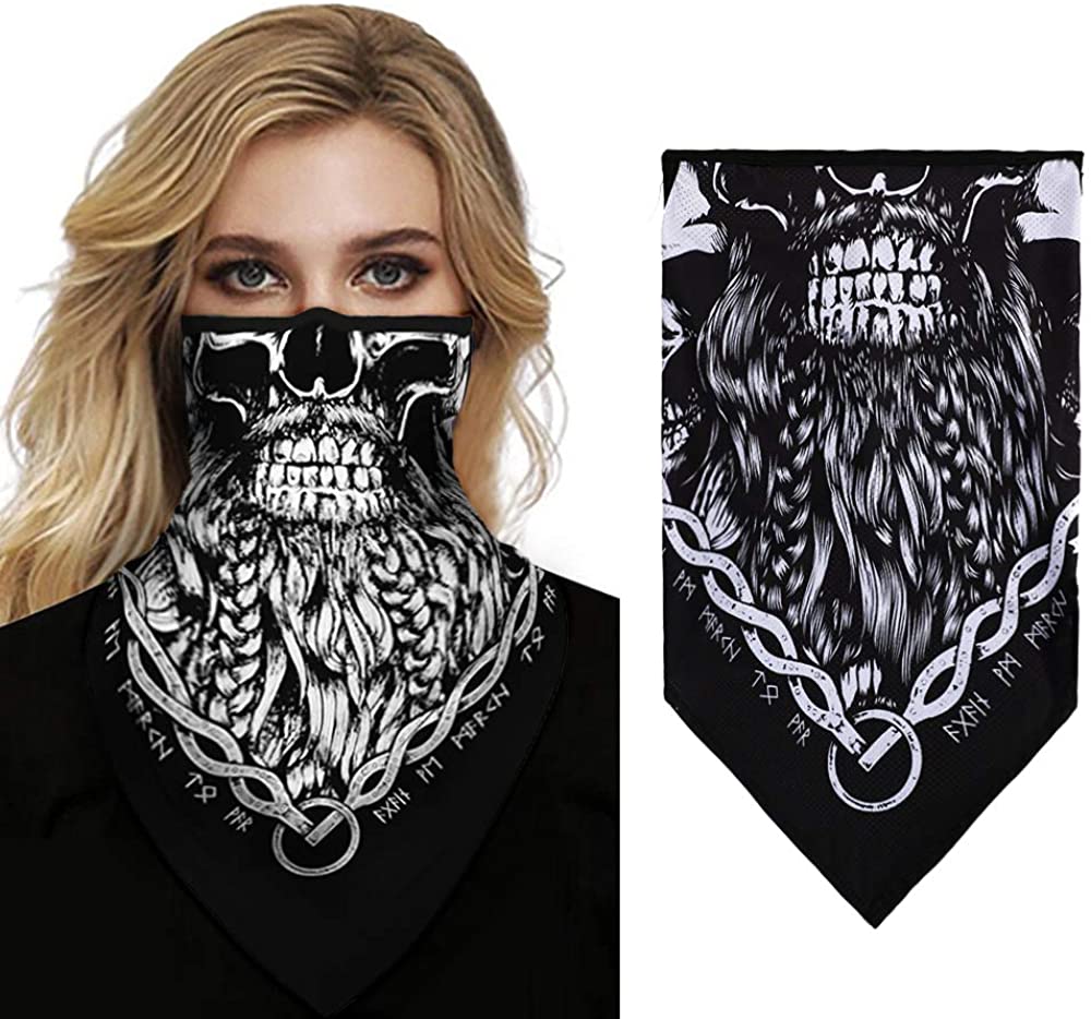 Neck Gaiter Dust Wind UV Sun Scarf Cycling Motorcycle Bandana - Home Decor Gifts and More