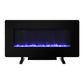 36 Inch Electric Fireplace With Timer,Adjustable Flame Color And Effects | Decor Gifts and More