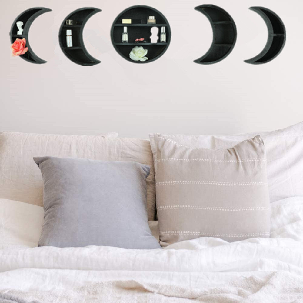 Moon phase cycle wall decoration rack wall hanging | Decor Gifts and More