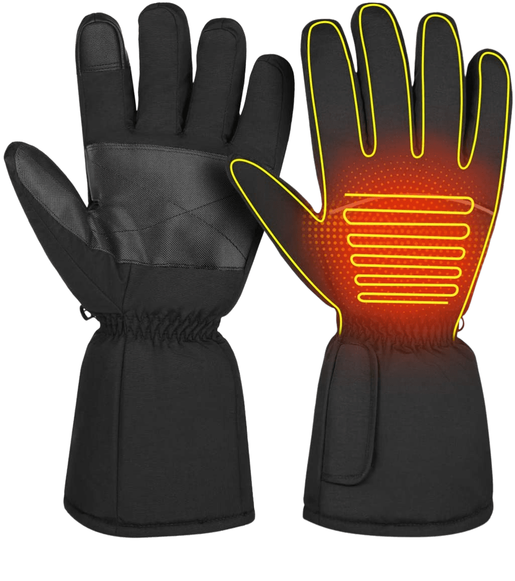CLISPEED Electric Heated Gloves Touch Screen and Waterproof Thermal Gloves for Men Women - Home Decor Gifts and More