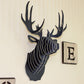 Wooden elk head wall hanging | Decor Gifts and More