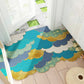 Household Dirt-resistant Silk Circle Carpet Porch Anti-skid Door Mat | Decor Gifts and More