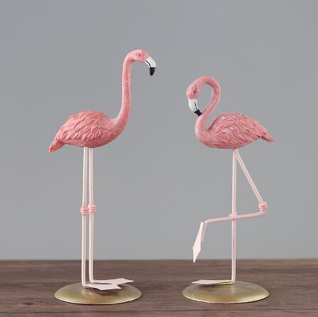 Flamingo ornament stand art statue art gift | Decor Gifts and More