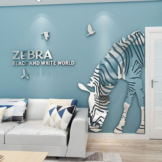 Three-dimensional Wall Stickers Self-adhesive Porch Living Room Background | Decor Gifts and More