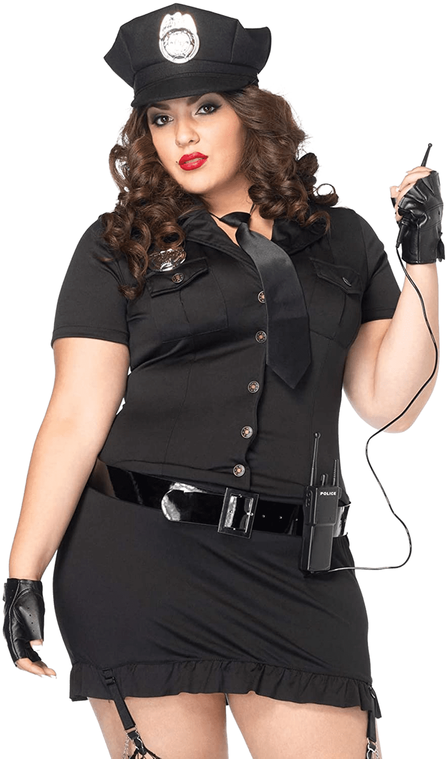 Leg Avenue Women's 6 Piece Dirty Cop Costume | Decor Gifts and More