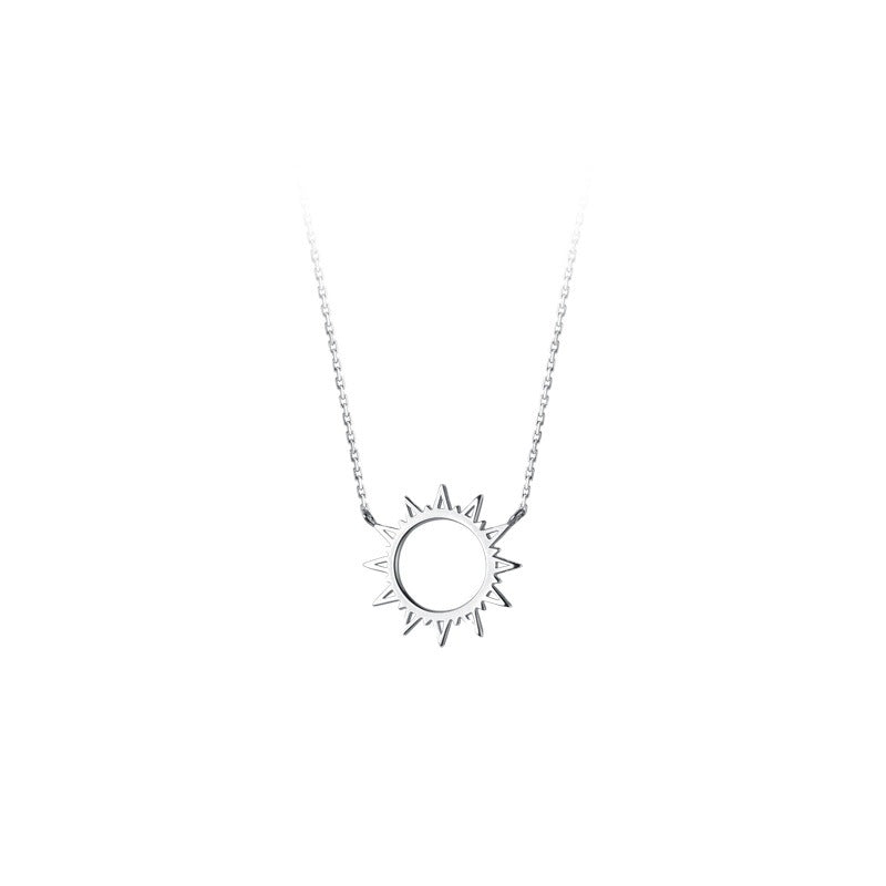 Stainless Steel Pendant Sunflower And Airplane Fashion Necklace | Decor Gifts and More