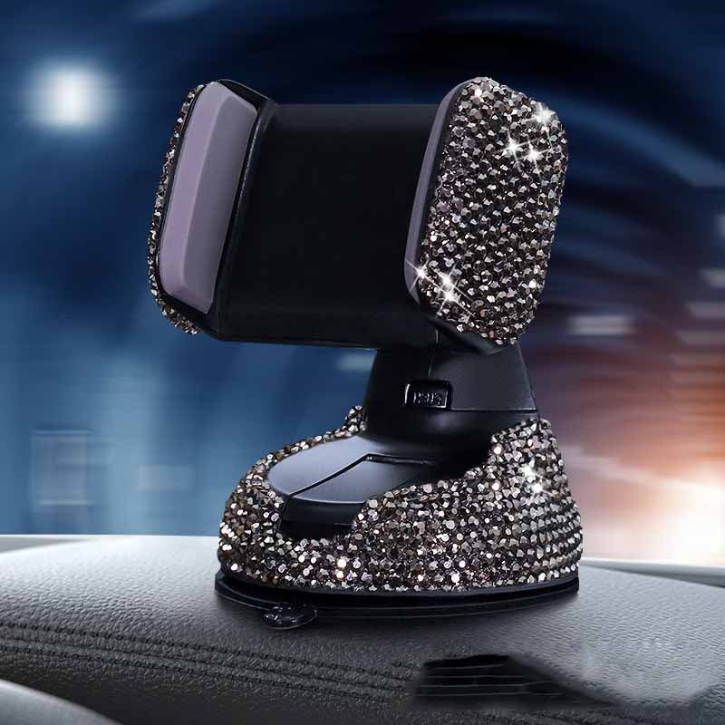 Multifunctional Air Outlet Diamond-encrusted Car Phone Holder | Decor Gifts and More