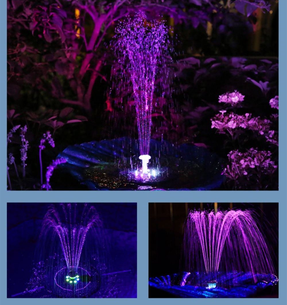 Small Automatic Water Circulation Of Outdoor Solar Fountain