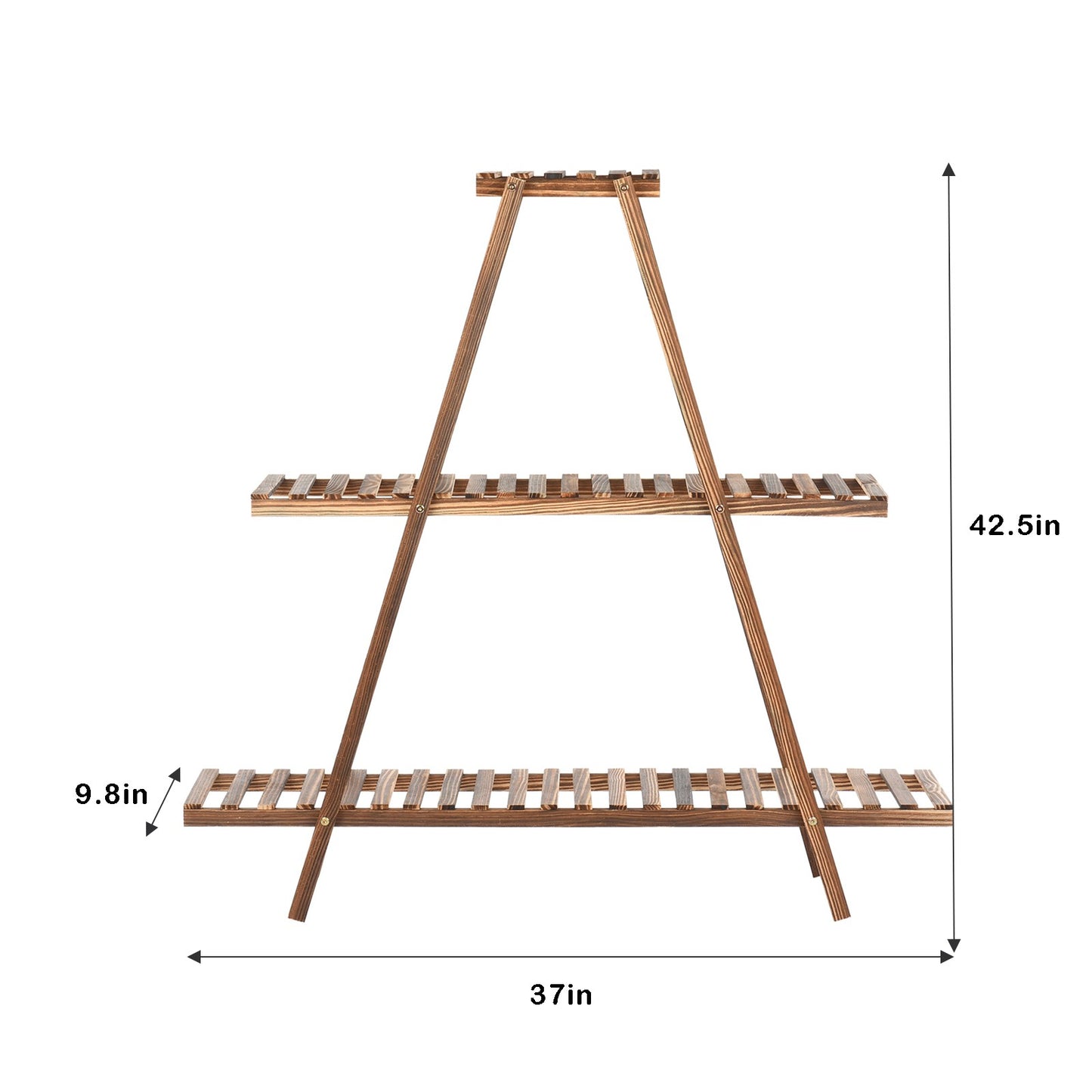 3 Tier Wood Plant Stand Indoor Flower Pots Stand Outdoor Plant Shelves Rack | Decor Gifts and More