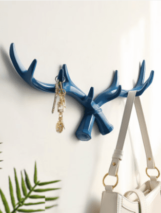 Deer Horn Nordic Wall Hook For Keys Holder Wall decorative clothes Hanger | Decor Gifts and More