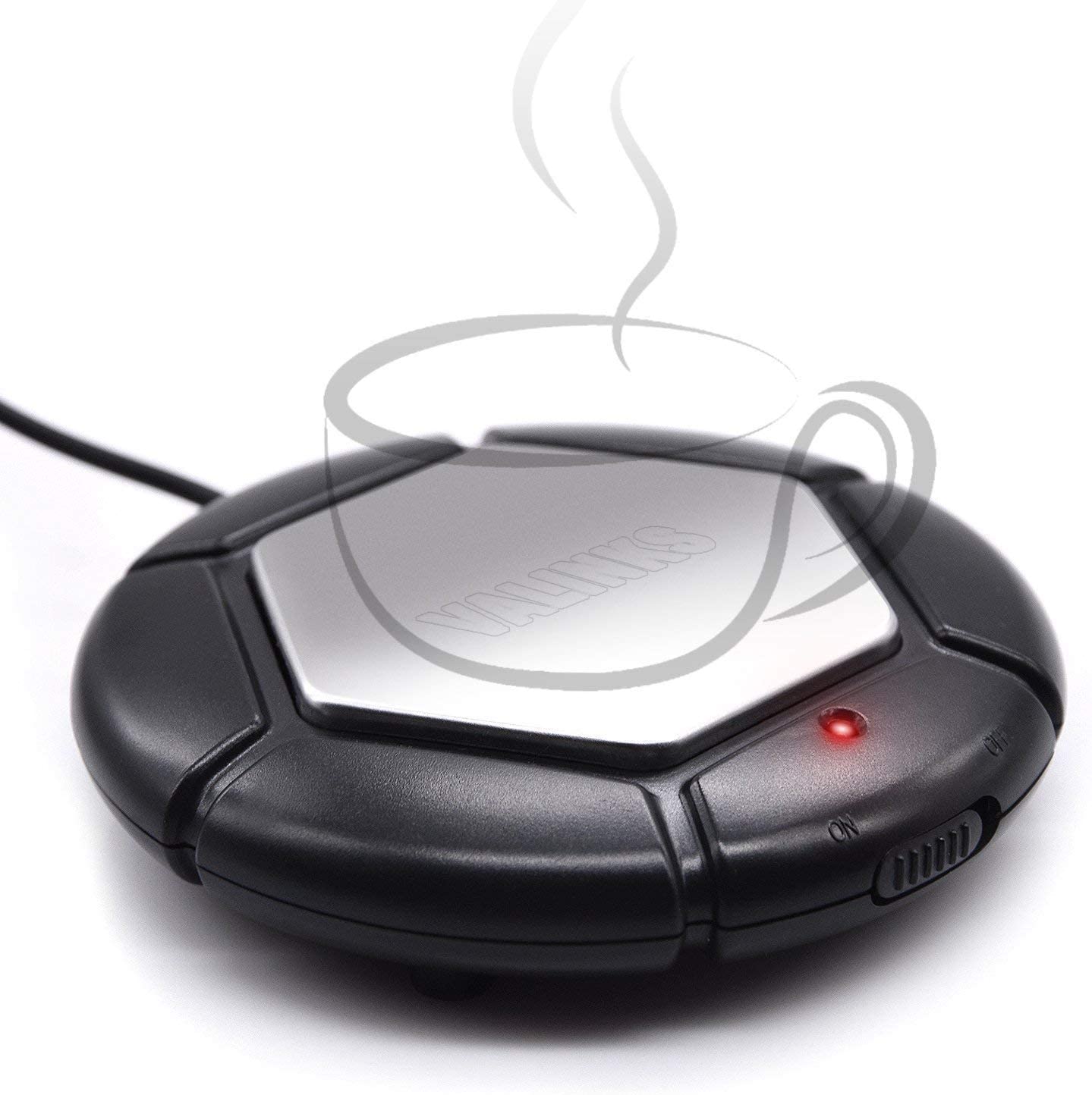 VAlinks Desktop USB Electric Heat Insulation Plate Coffee Warmer Tea Mug Warmer Beverage Warmer - Home Decor Gifts and More