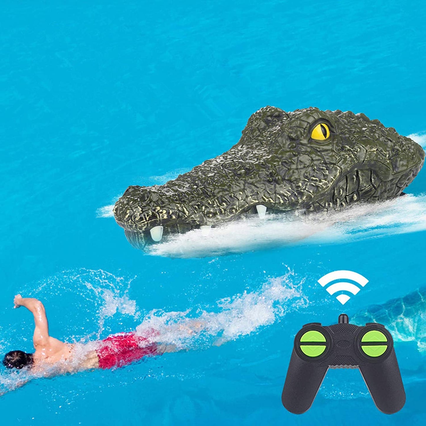 Remote Control RC 2.4G High-Speed Waterproof Crocodile Head | Decor Gifts and More