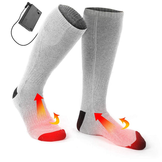 Heated Socks, Electric Heating Socks Men Womens Battery Thermal Cotton Warming Winter Socks for Both Men and Women Use - Home Decor Gifts and More