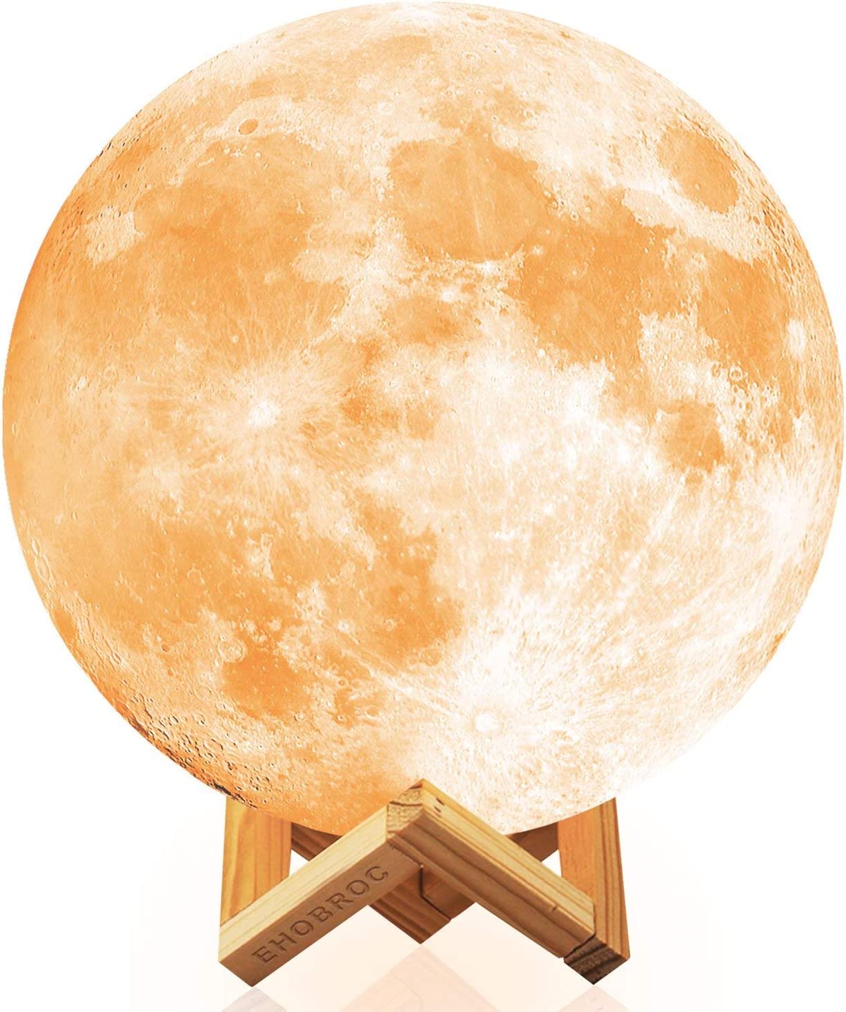 7.1 inch 3D LED Adjustable, Touch  Moon Lamp | Decor Gifts and More