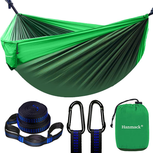 660 Lb Double Hammock, Camping Hammock with 2 Tree Straps(16+2 Loops), Beach, Travel, Hiking, Camping | Decor Gifts and More