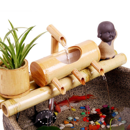 Fashion Bamboo Tube Filter Water Device Fountain Decoration | Decor Gifts and More