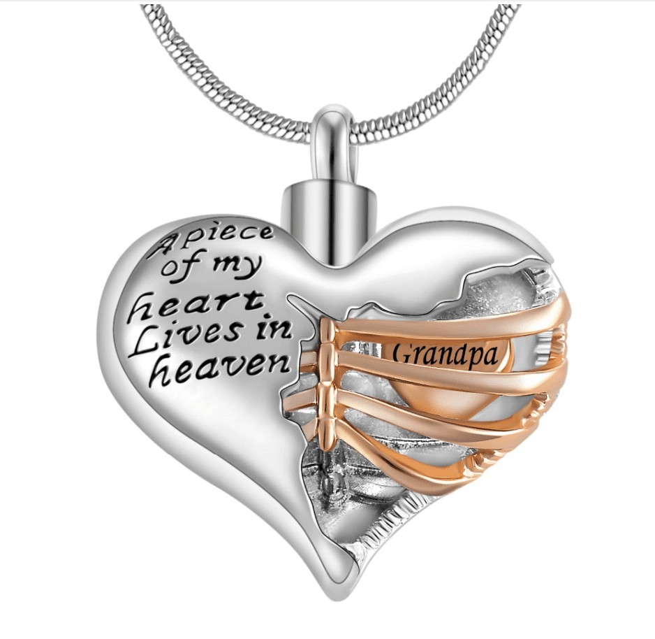 Stainless Steel Commemorative Loved One Necklace Fashion | Decor Gifts and More