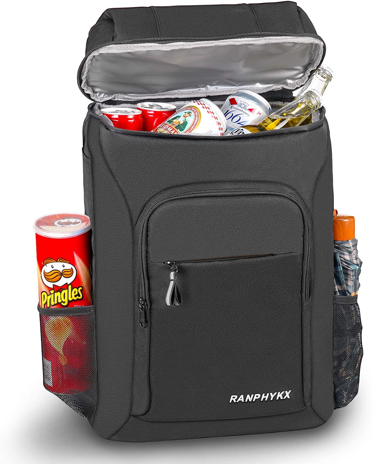 Large Capacity High Density  Multifunction Waterproof Backpack + Insulated Cooler holds Up to 45 Cans - Home Decor Gifts and More