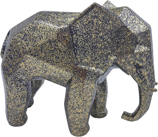 Modern Geometric  Elephant Abstract Desktop Sculpture - - Home Decor Gifts and More
