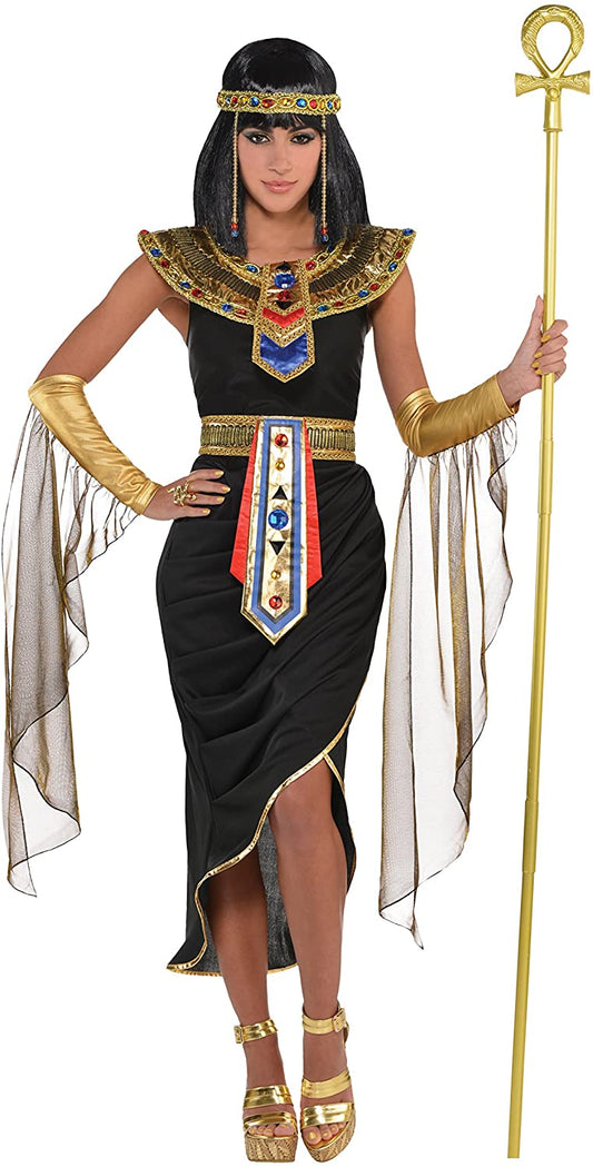 Adult Egyptian Queen Cleopatra Costume, Small Size | Decor Gifts and More
