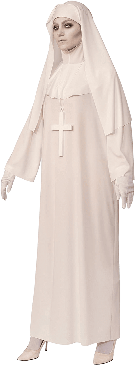White Nun Costume for Adults | Decor Gifts and More
