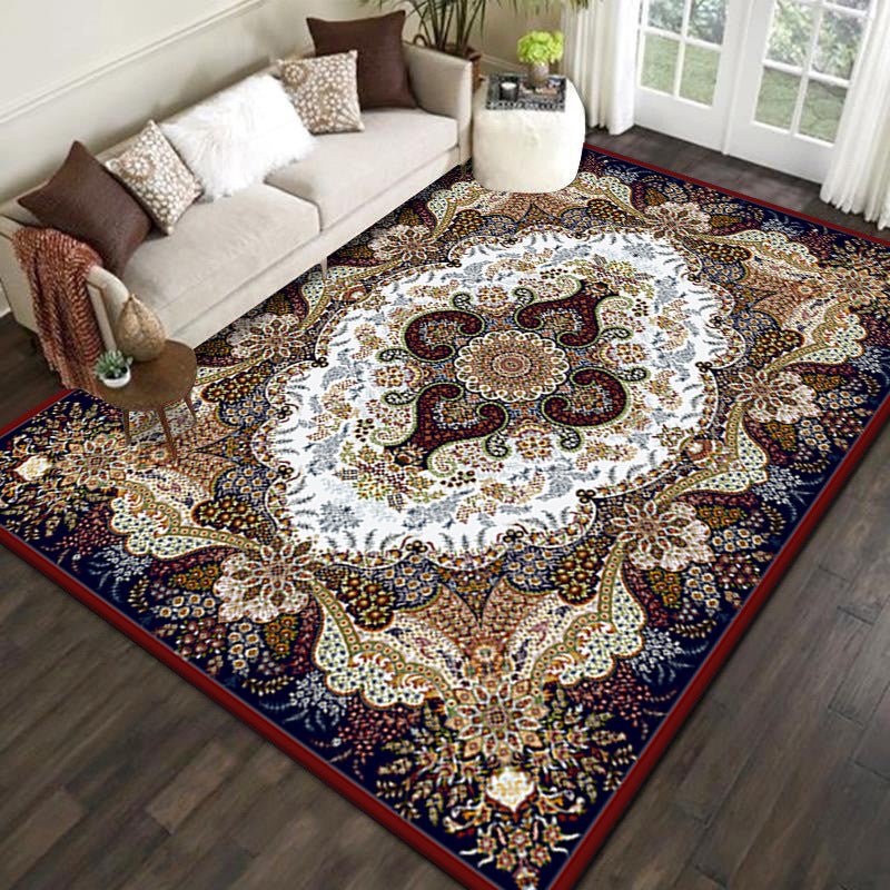 european atmospheric persian living room carpet