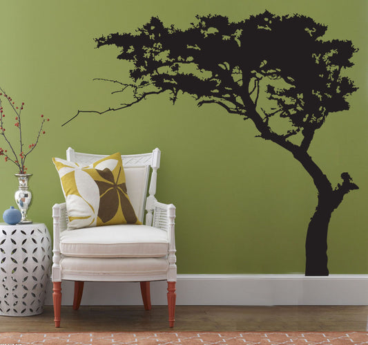 Pine Tree Big Tree Large Living Room Background Pvc Wall Sticker | Decor Gifts and More