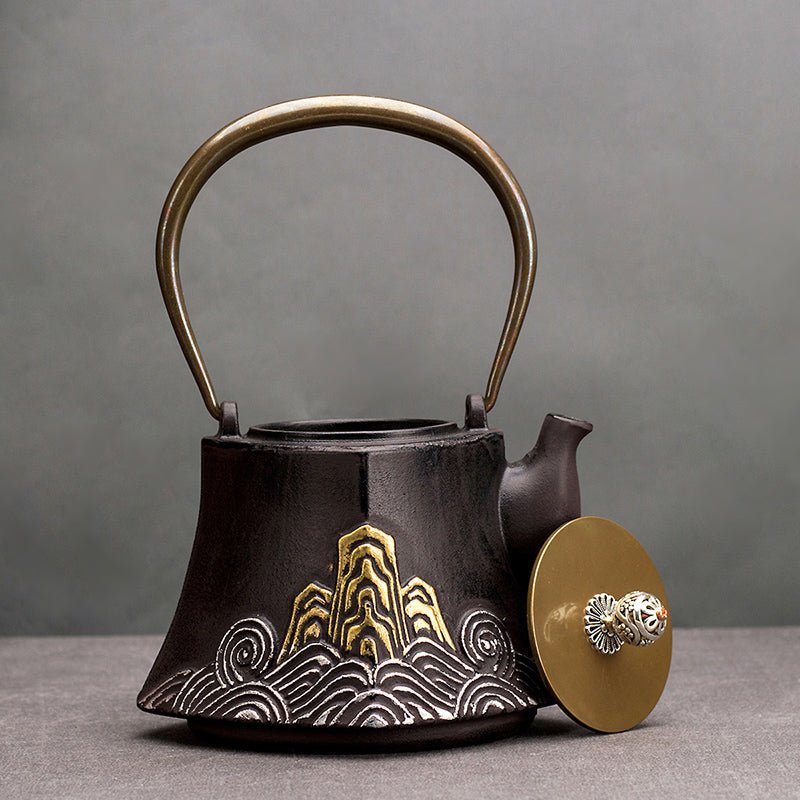 Uncoated cast iron pot handmade iron pot | Decor Gifts and More