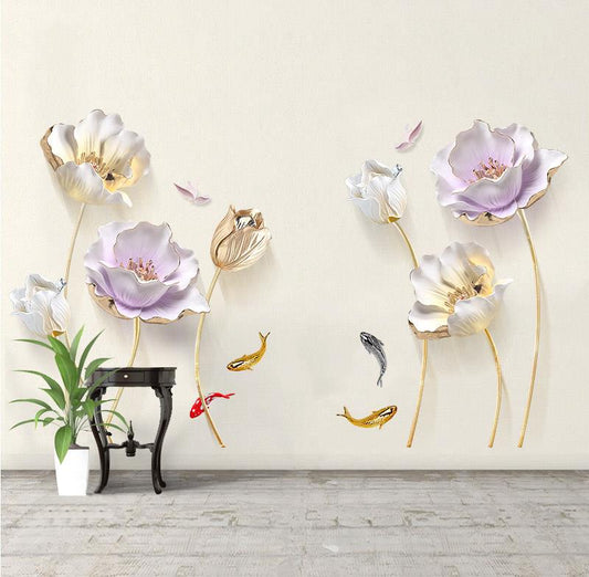 Tulip Decoration 3D Wall Sticker | Decor Gifts and More
