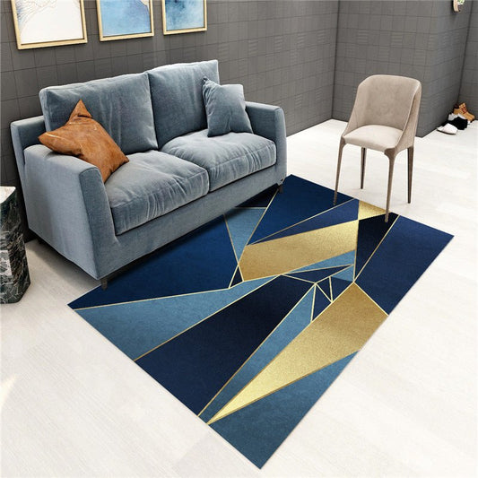Nordic Light luxury printed Living Room Area Rug mat