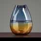 Gradient Light Luxury Glass Modern Minimalist Vase | Decor Gifts and More