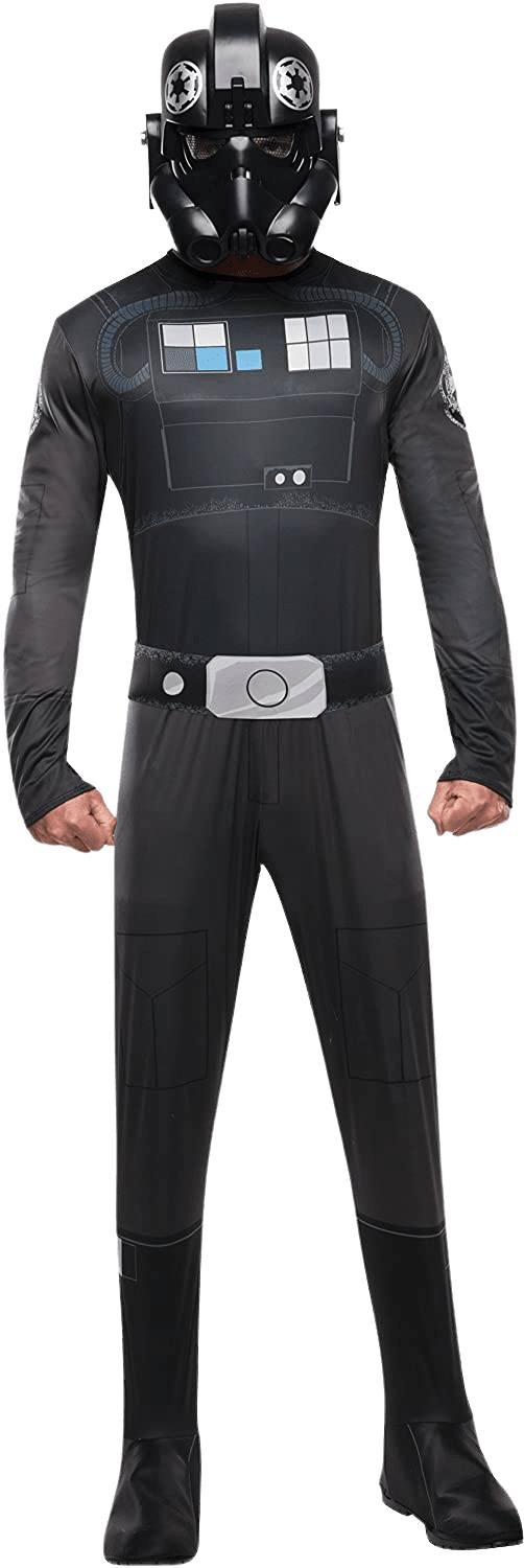 STAR WARS Men's Rebels Tie Fighter Costume, As Shown, Standard | Decor Gifts and More