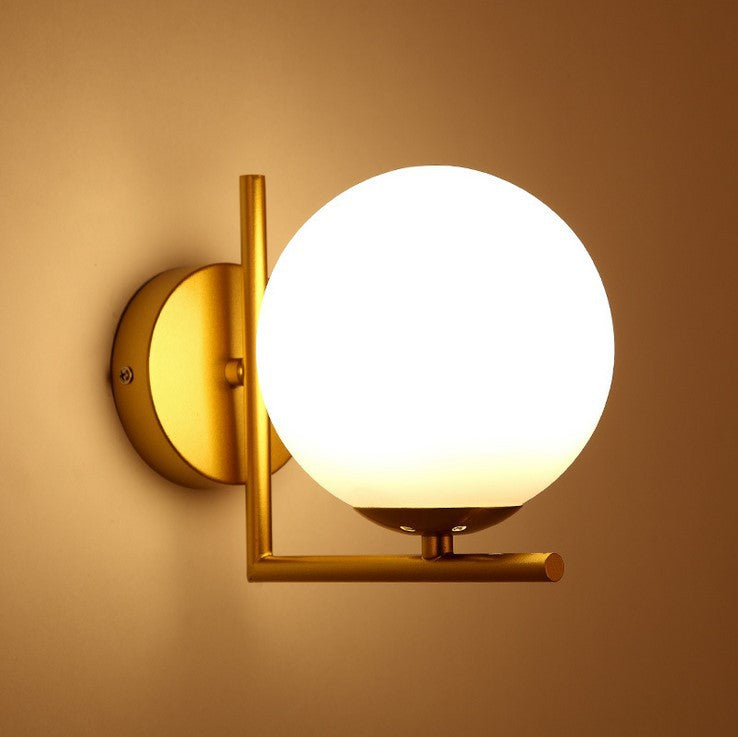 Modern Minimalist Light Luxury Round LED Wall Lamp | Decor Gifts and More