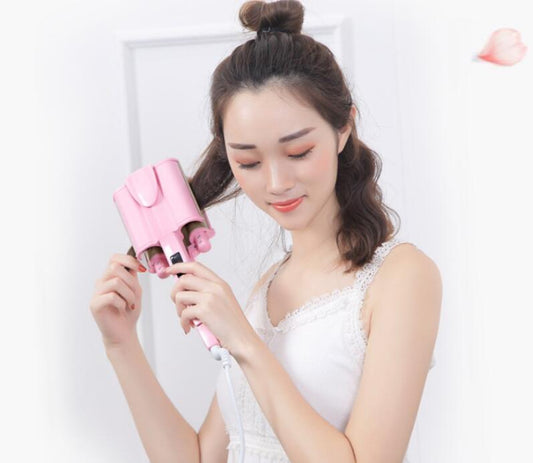 Omelet head curling iron