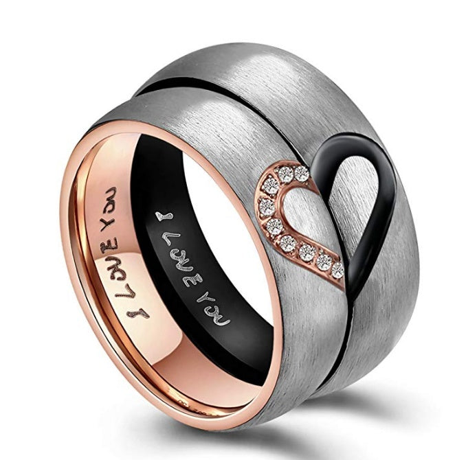 Stainless steel frosted ring | Decor Gifts and More