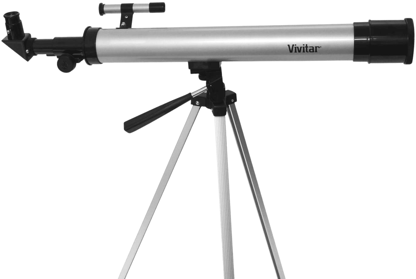 Vivitar TEL50600 60X/120X Telescope Refractor with Tripod (Black) | Decor Gifts and More
