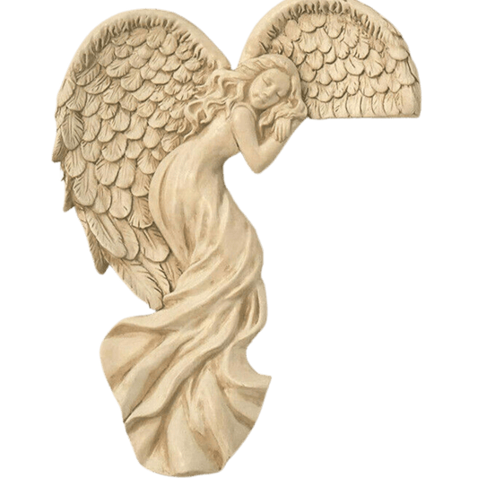 Angel Wall Sculpture Door Frame Topper Home Decor - Home Decor Gifts and More