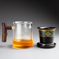 Japanese Tea Separation Glass Mug Thermostat Set | Decor Gifts and More