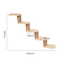 Cat Climbing Frame Wall Type Solid Wood Wall Hanging Platform Ladder | Decor Gifts and More