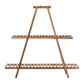 3 Tier Wood Plant Stand Indoor Flower Pots Stand Outdoor Plant Shelves Rack